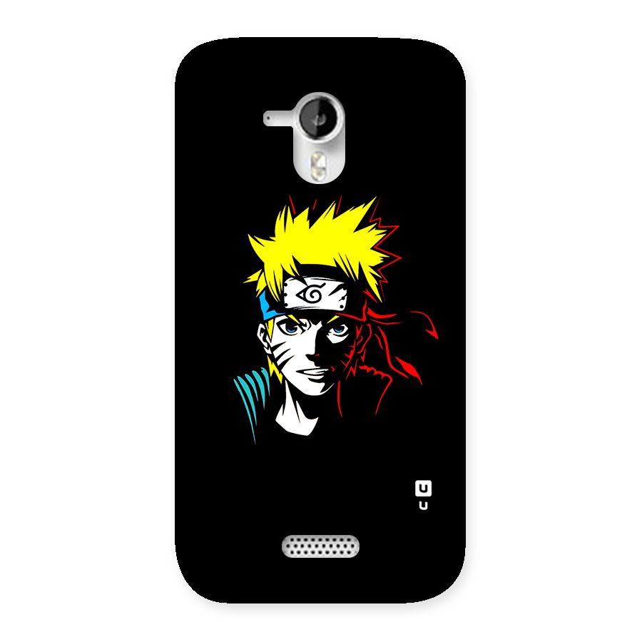 Naruto Pen Sketch Art Back Case for Micromax Canvas HD A116