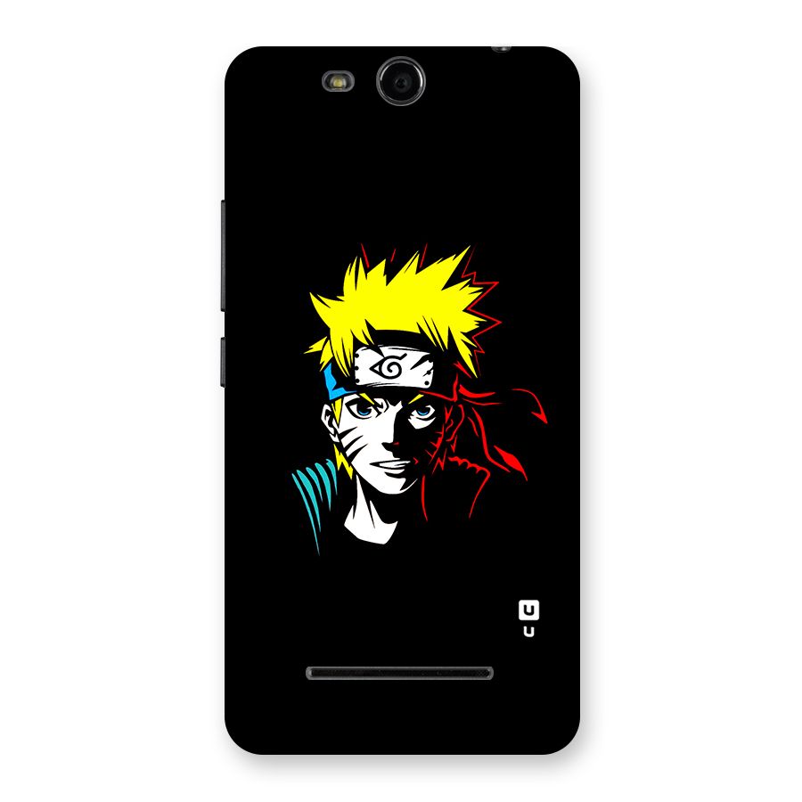 Naruto Pen Sketch Art Back Case for Micromax Canvas Juice 3 Q392