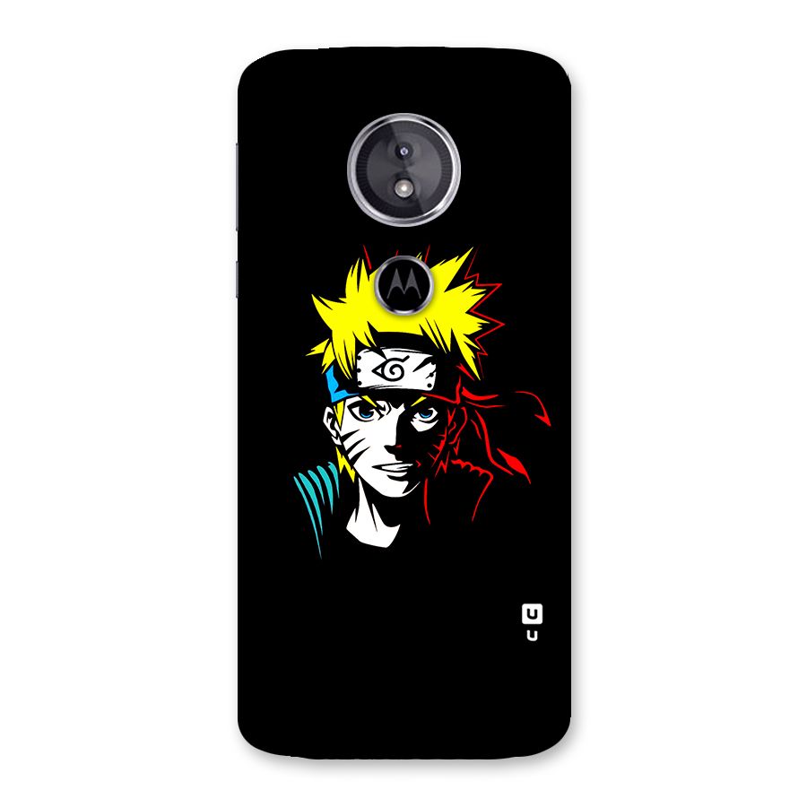 Naruto Pen Sketch Art Back Case for Moto E5