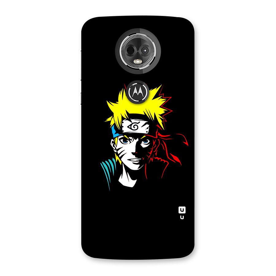 Naruto Pen Sketch Art Back Case for Moto E5 Plus
