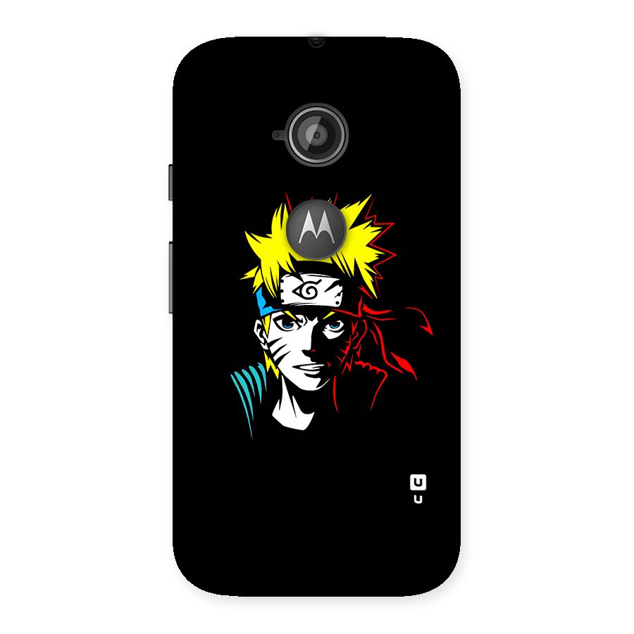 Naruto Pen Sketch Art Back Case for Moto E 2nd Gen