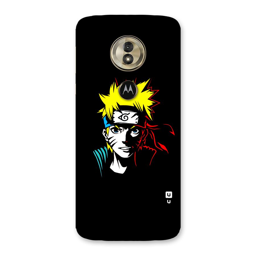 Naruto Pen Sketch Art Back Case for Moto G6 Play