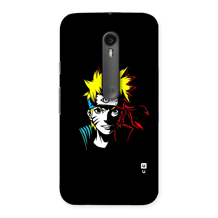 Naruto Pen Sketch Art Back Case for Moto G Turbo