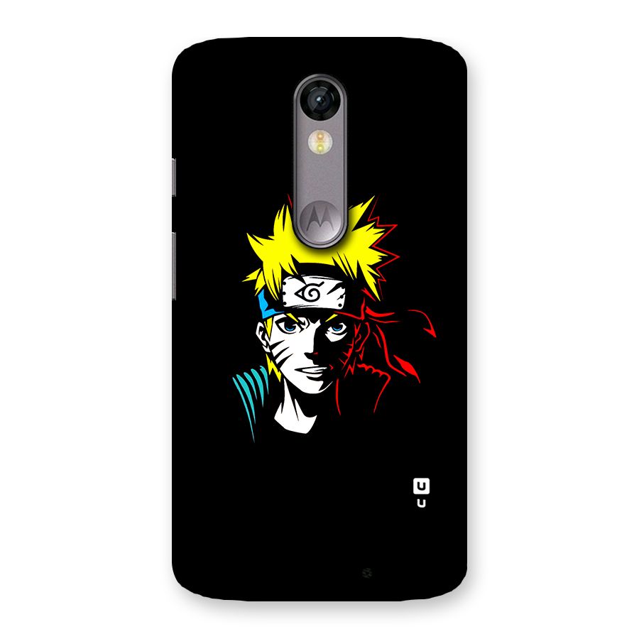 Naruto Pen Sketch Art Back Case for Moto X Force