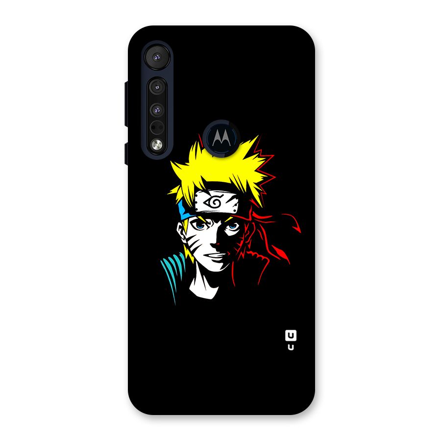 Naruto Pen Sketch Art Back Case for Motorola One Macro