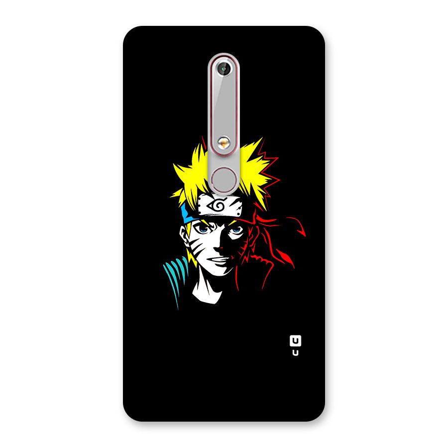 Naruto Pen Sketch Art Back Case for Nokia 6.1