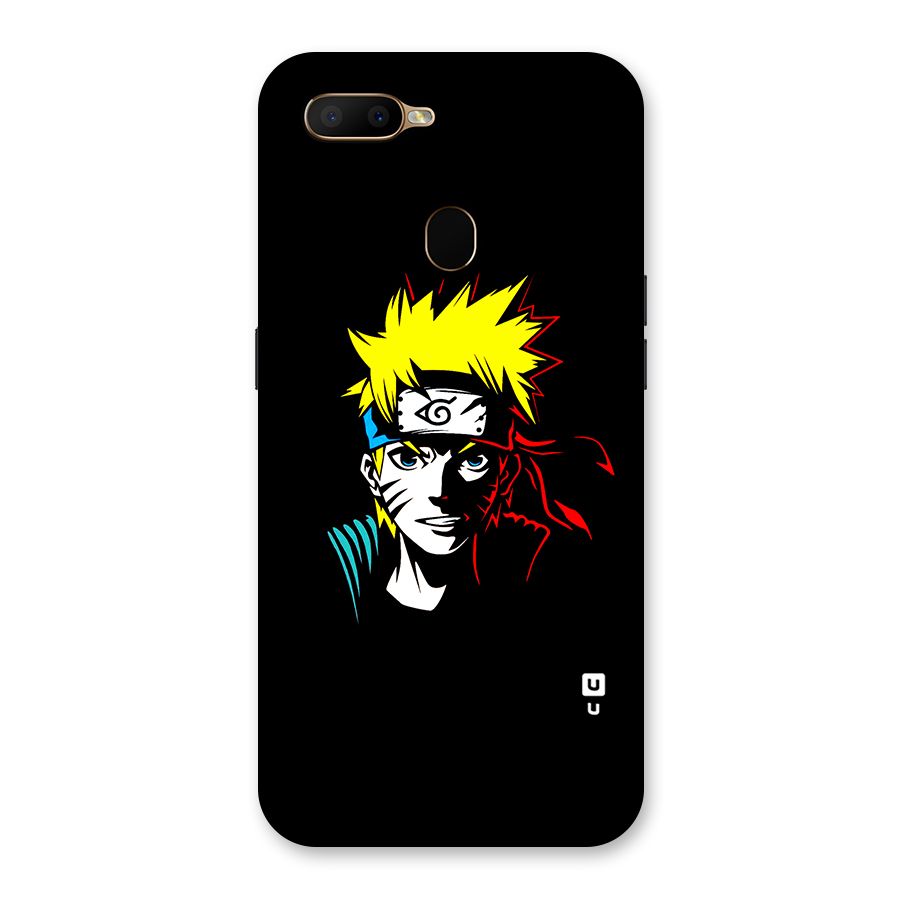 Naruto Pen Sketch Art Back Case for Oppo A5s