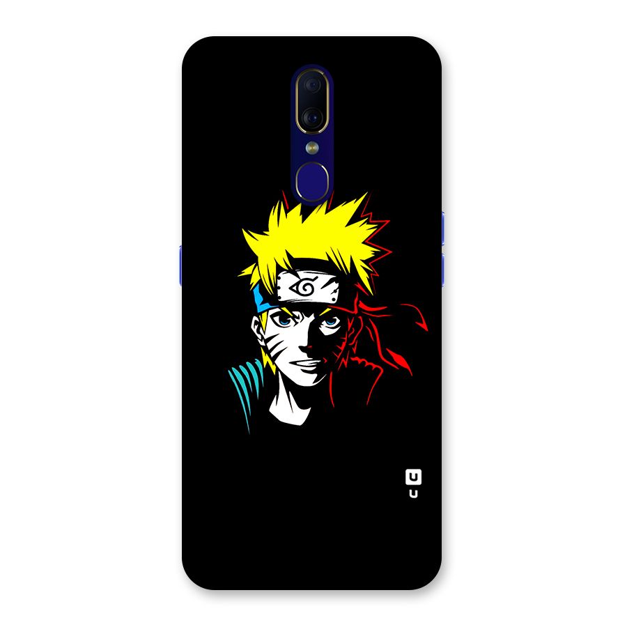 Naruto Pen Sketch Art Back Case for Oppo F11