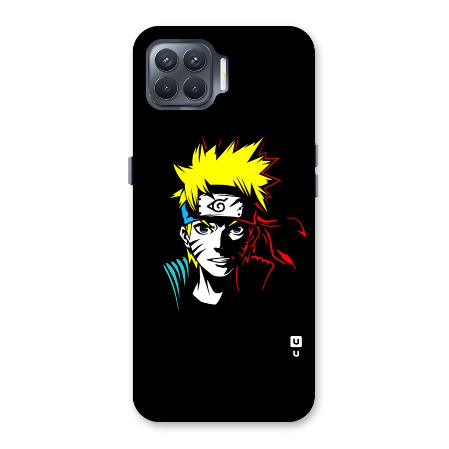 Naruto Pen Sketch Art Back Case for Oppo F17 Pro