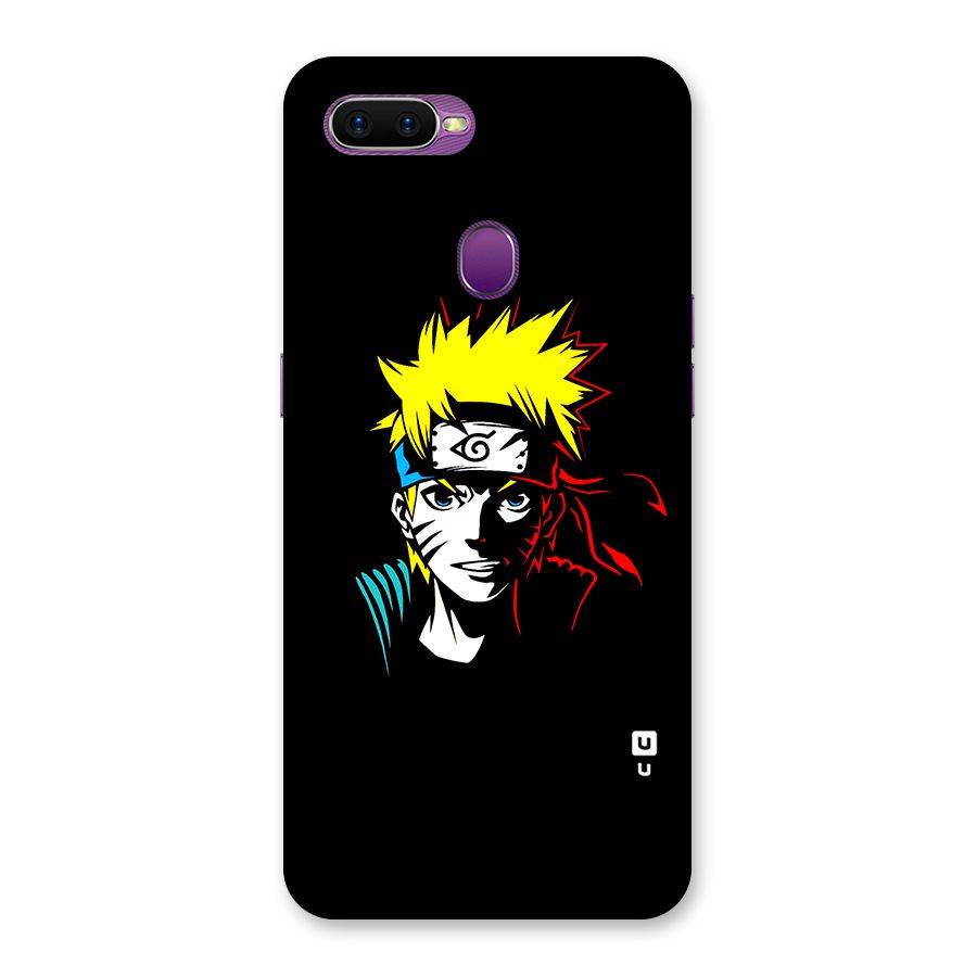 Naruto Pen Sketch Art Back Case for Oppo F9