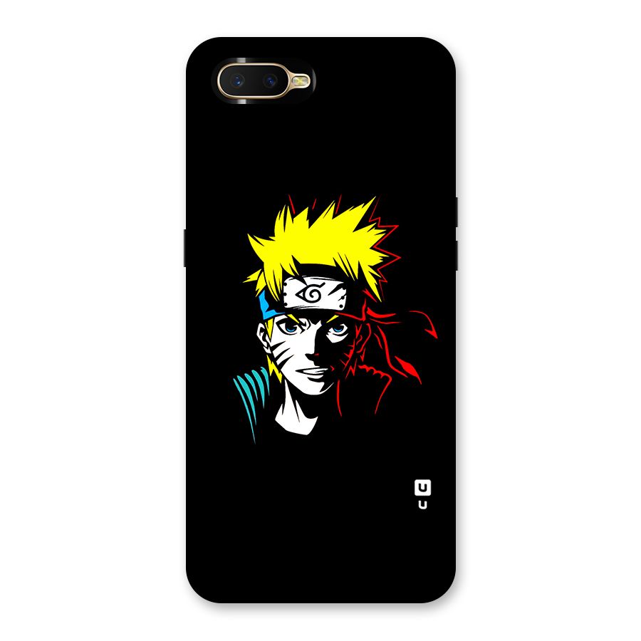 Naruto Pen Sketch Art Back Case for Oppo K1