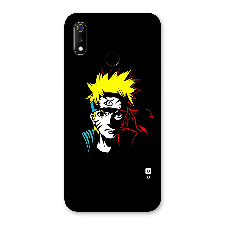 Naruto Pen Sketch Art Back Case for Realme 3