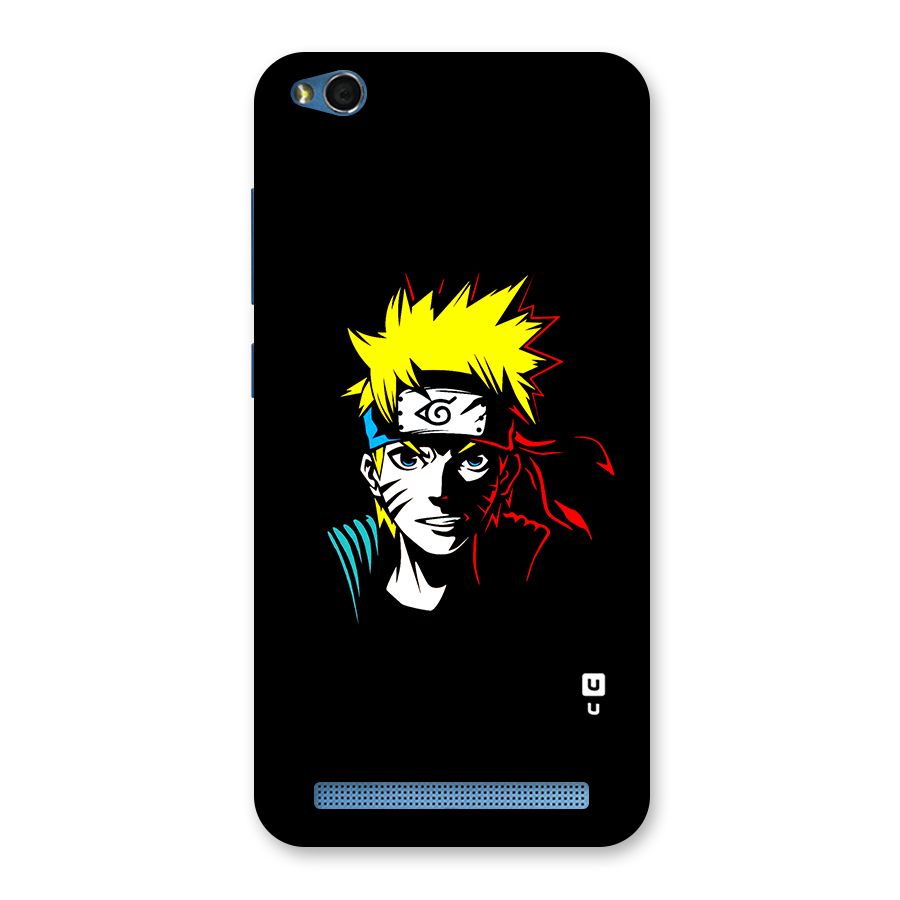 Naruto Pen Sketch Art Back Case for Redmi 5A