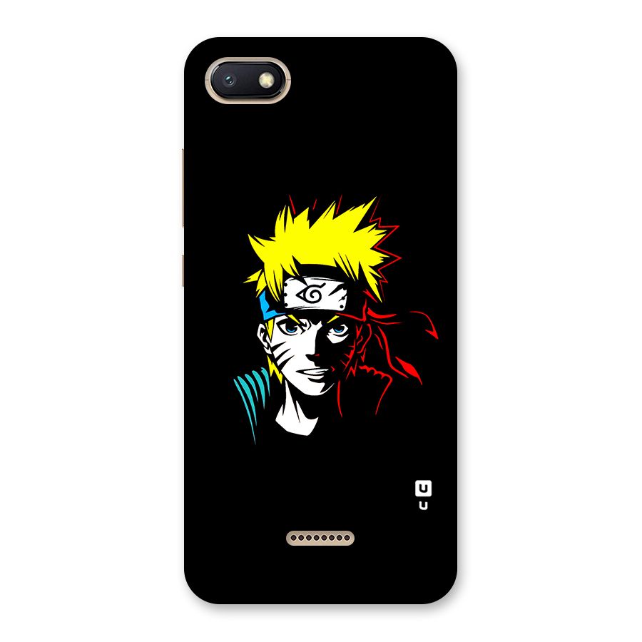 Naruto Pen Sketch Art Back Case for Redmi 6A