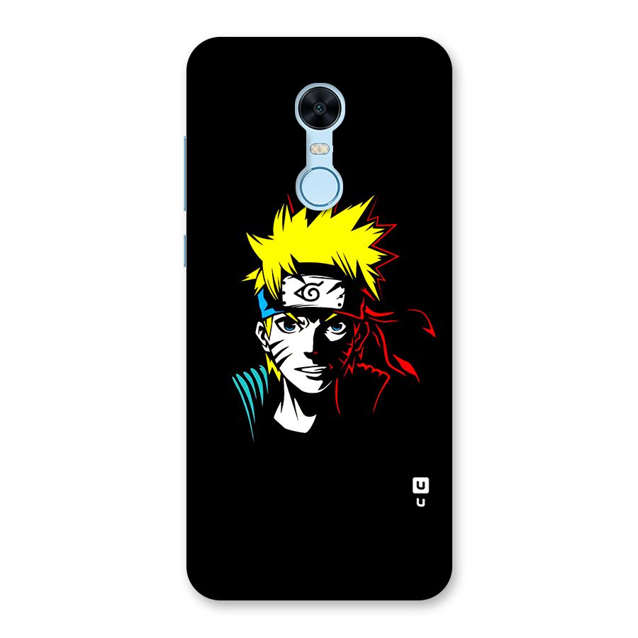 Naruto Pen Sketch Art Back Case for Redmi Note 5