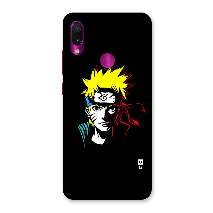 Naruto Pen Sketch Art Back Case for Redmi Note 7 Pro