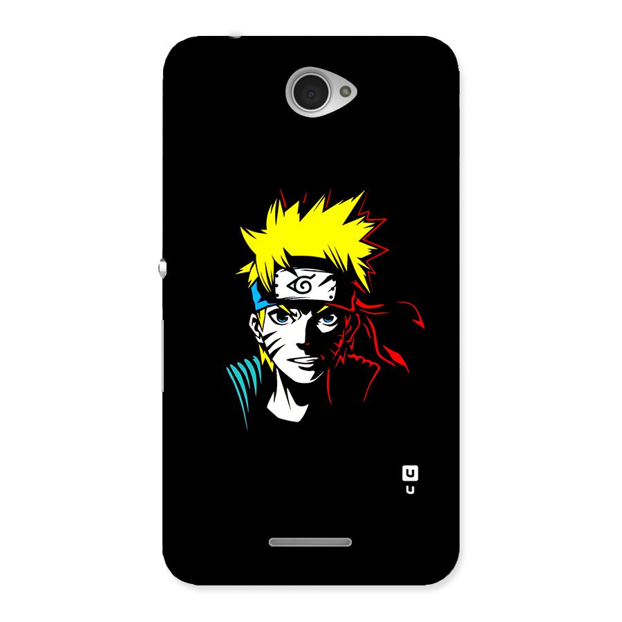Naruto Pen Sketch Art Back Case for Sony Xperia E4