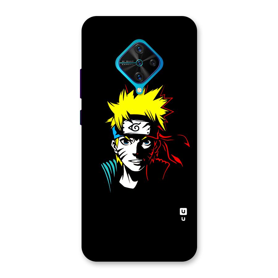 Naruto Pen Sketch Art Back Case for Vivo S1 Pro
