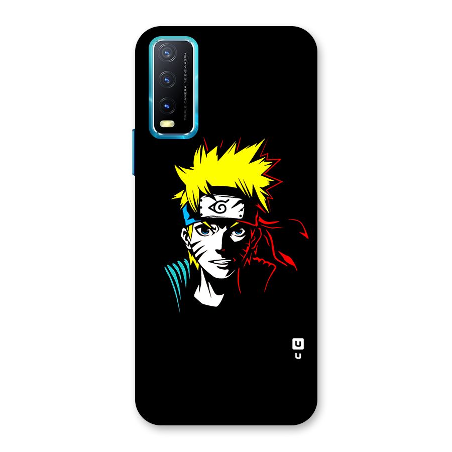 Naruto Pen Sketch Art Back Case for Vivo Y20