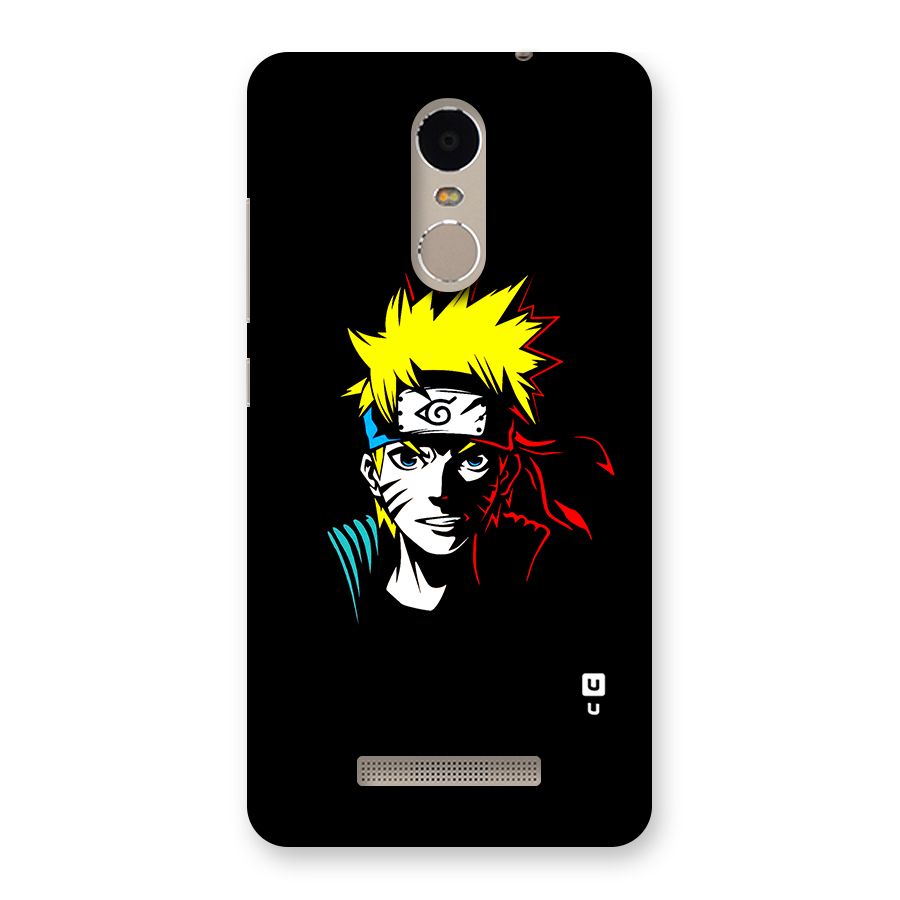 Naruto Pen Sketch Art Back Case for Xiaomi Redmi Note 3