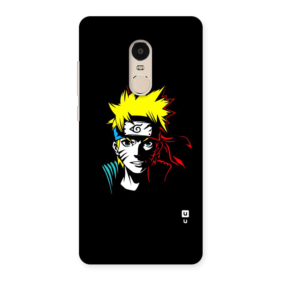 Naruto Pen Sketch Art Back Case for Xiaomi Redmi Note 4
