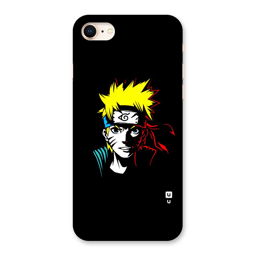 Naruto Pen Sketch Art Back Case for iPhone 8