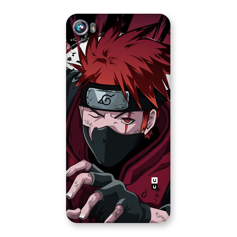 Naruto Ready Action Back Case for Canvas Fire 4 (A107)