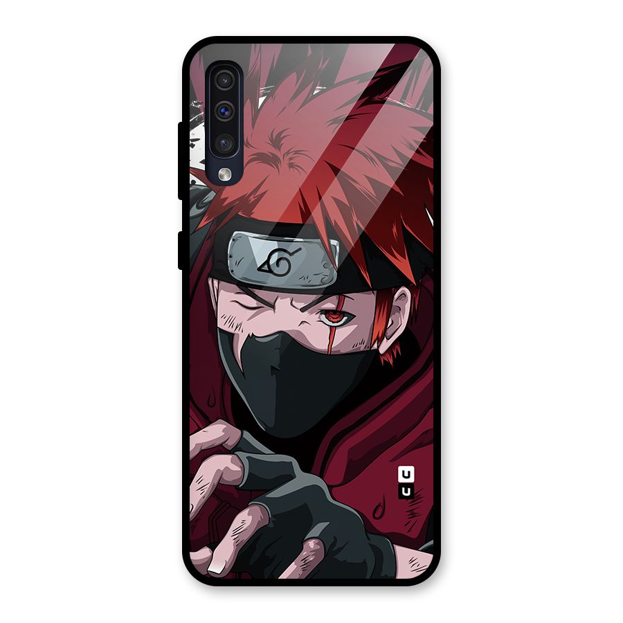 Naruto Ready Action Glass Back Case for Galaxy A30s