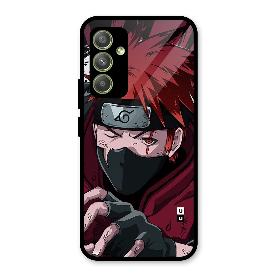 Naruto Ready Action Glass Back Case for Galaxy A54
