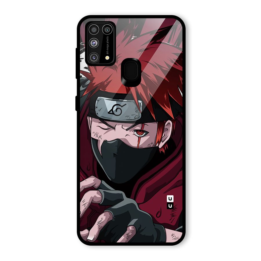Naruto Ready Action Glass Back Case for Galaxy F41