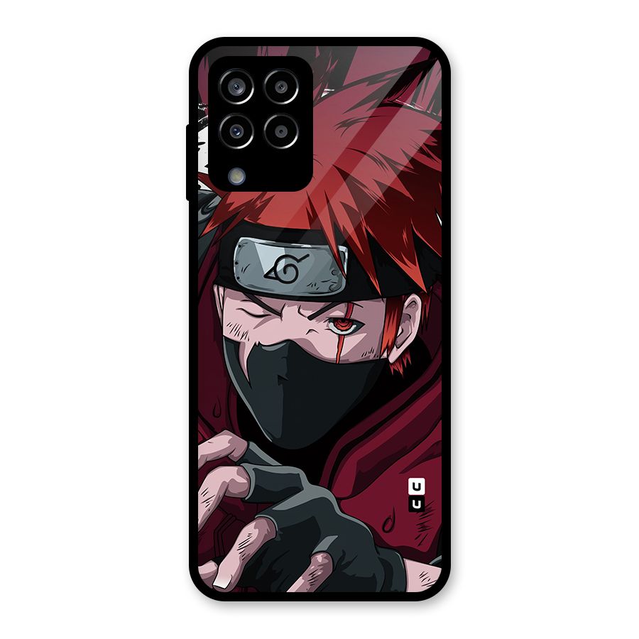 Naruto Ready Action Glass Back Case for Galaxy M33