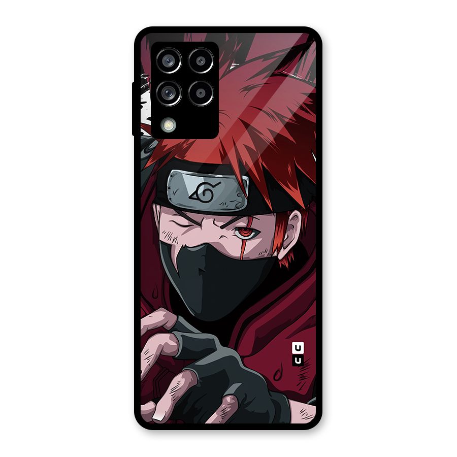 Naruto Ready Action Glass Back Case for Galaxy M53 5G