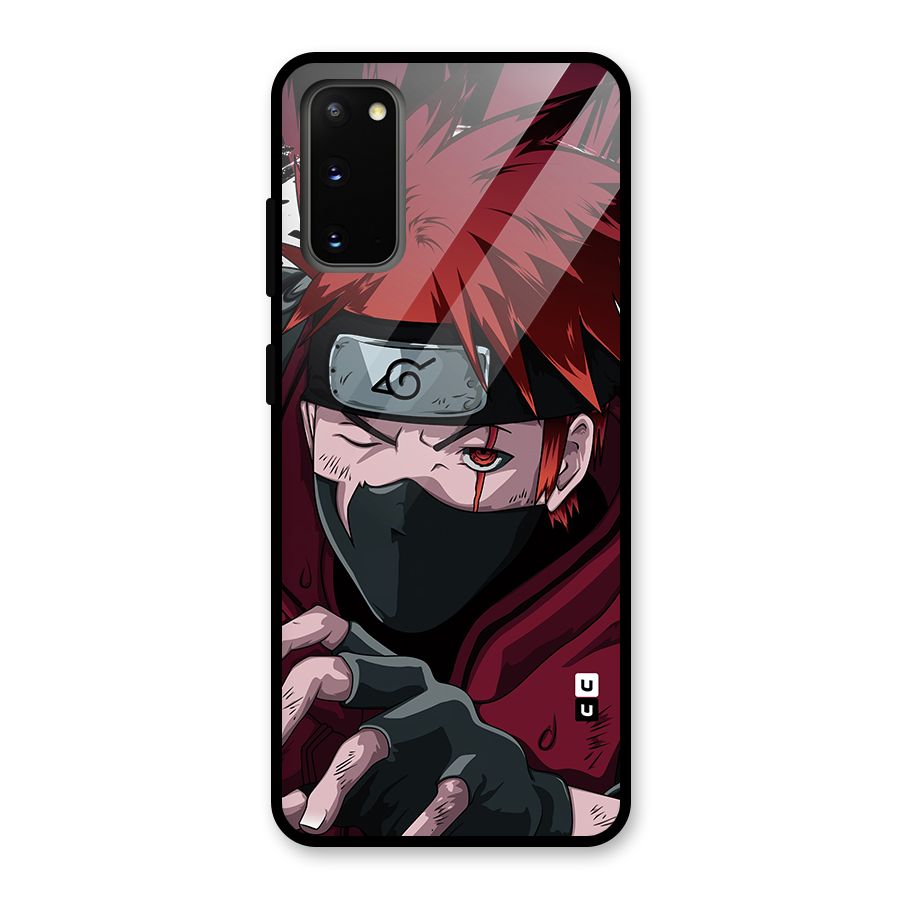 Naruto Ready Action Glass Back Case for Galaxy S20