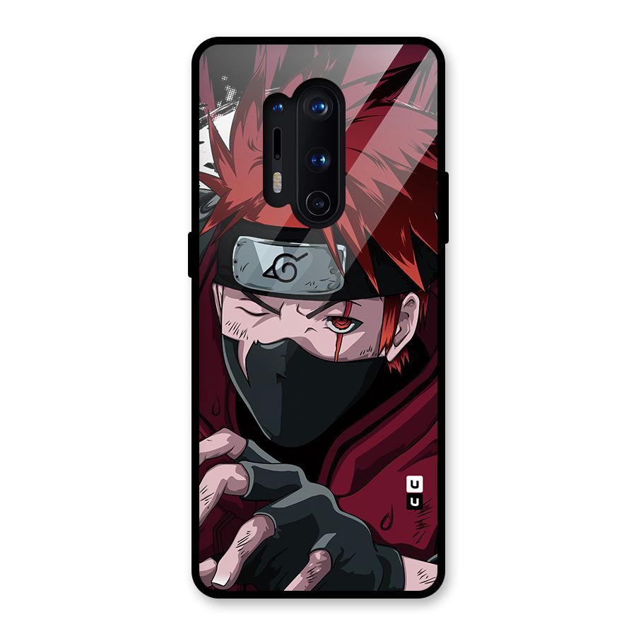 Naruto Ready Action Glass Back Case for OnePlus 8 Pro
