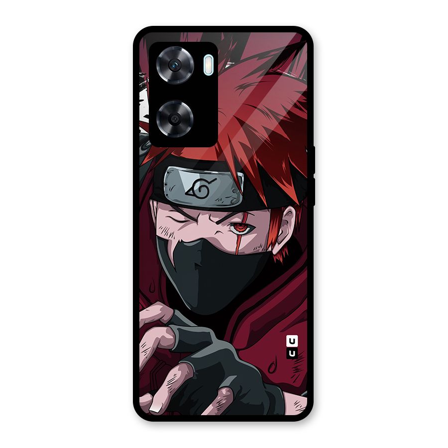 Naruto Ready Action Glass Back Case for Oppo A77