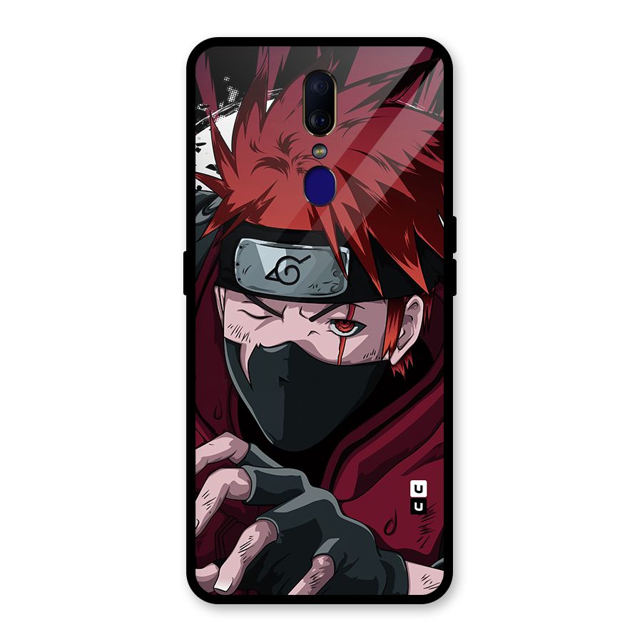 Naruto Ready Action Glass Back Case for Oppo F11