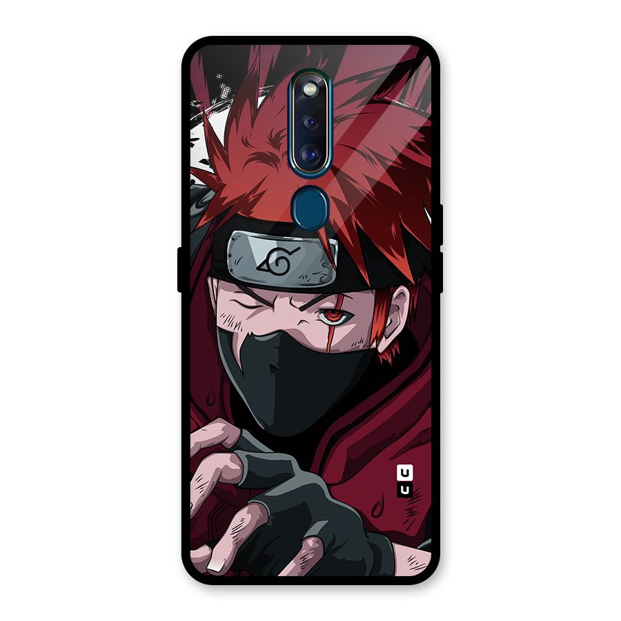 Naruto Ready Action Glass Back Case for Oppo F11 Pro