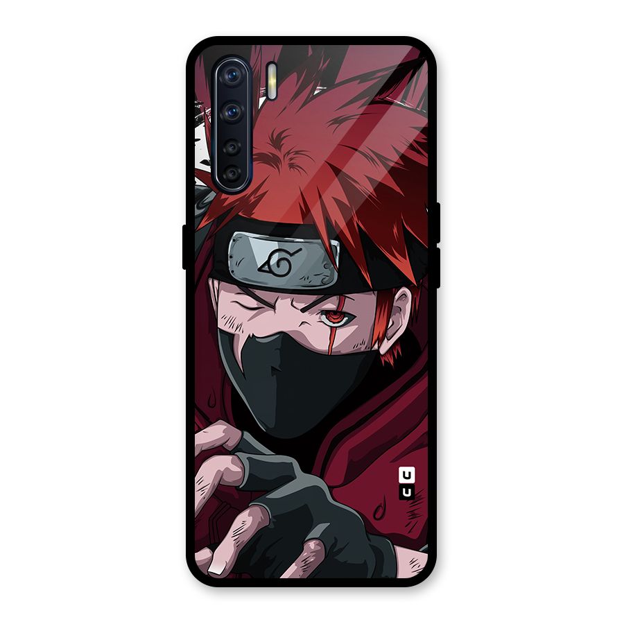 Naruto Ready Action Glass Back Case for Oppo F15