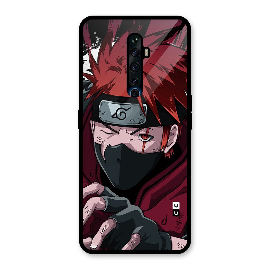 Naruto Ready Action Glass Back Case for Oppo Reno2 F