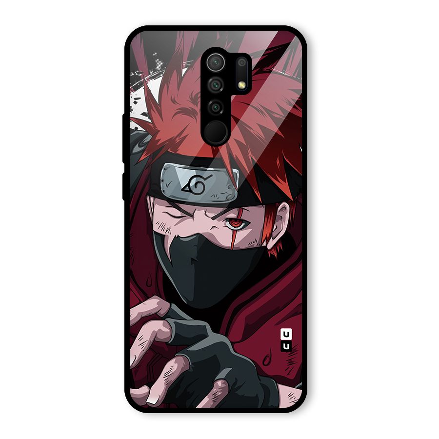 Naruto Ready Action Glass Back Case for Poco M2