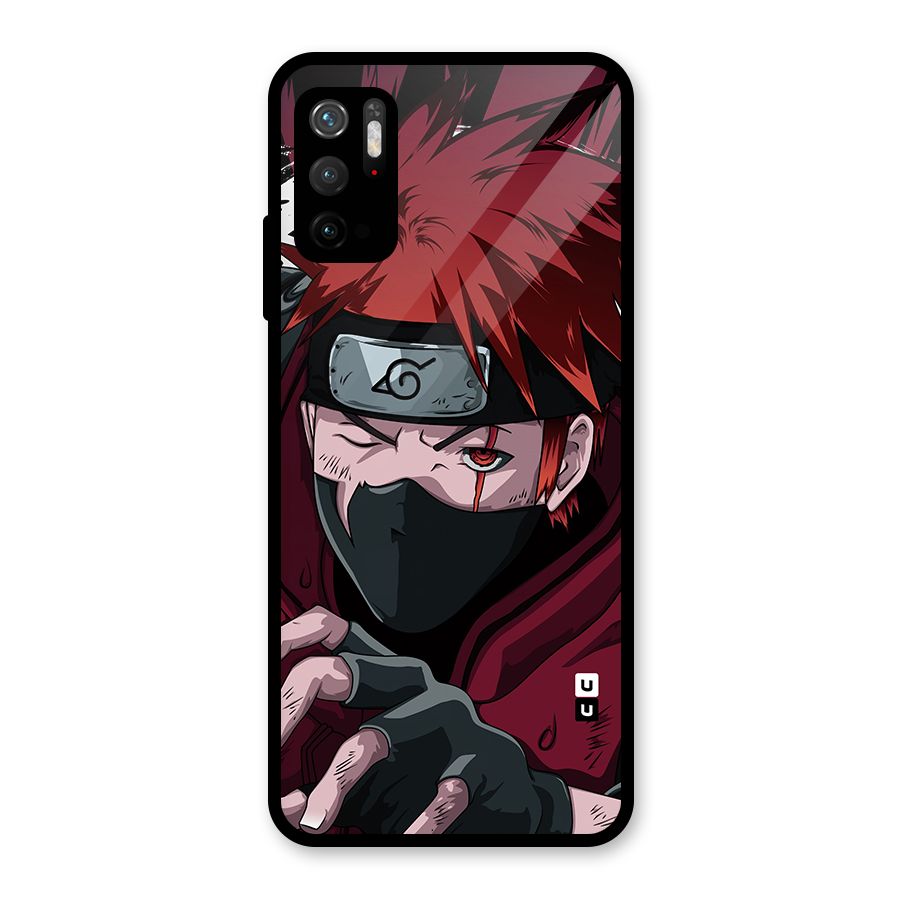 Naruto Ready Action Glass Back Case for Poco M3 Pro 5G