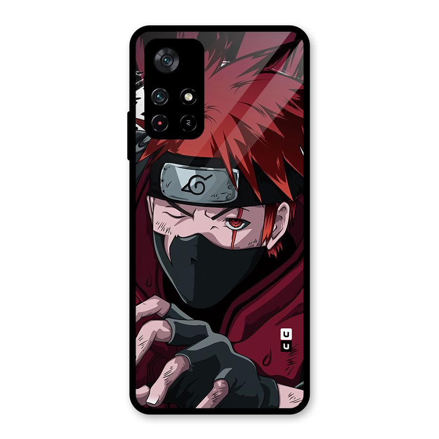 Naruto Ready Action Glass Back Case for Poco M4 Pro 5G
