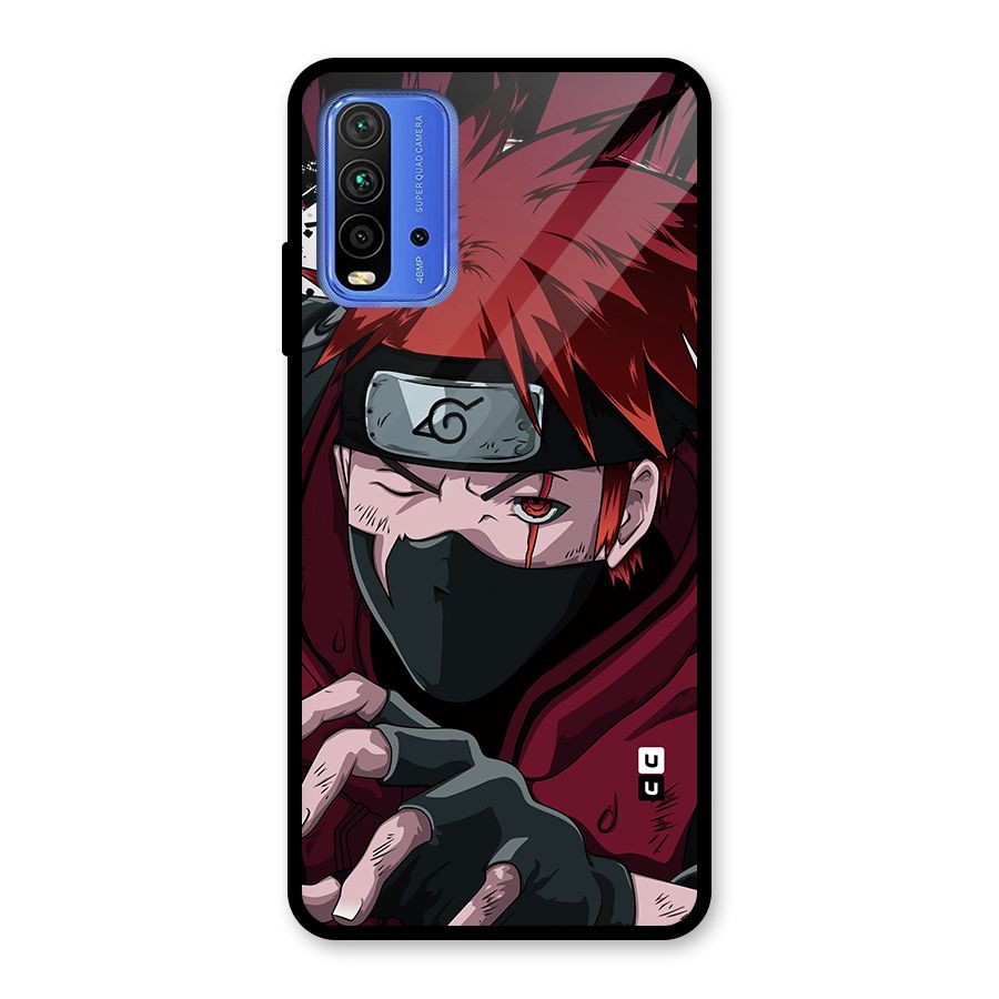 Naruto Ready Action Glass Back Case for Redmi 9 Power