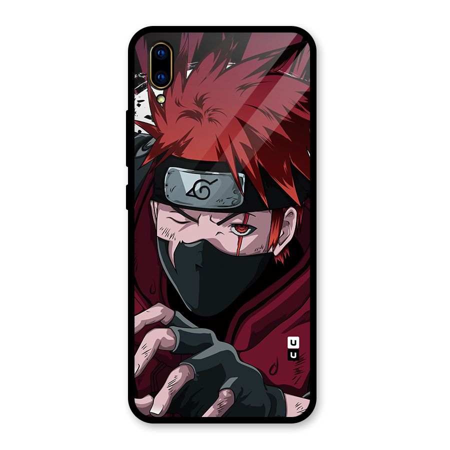 Naruto Ready Action Glass Back Case for Vivo V11 Pro