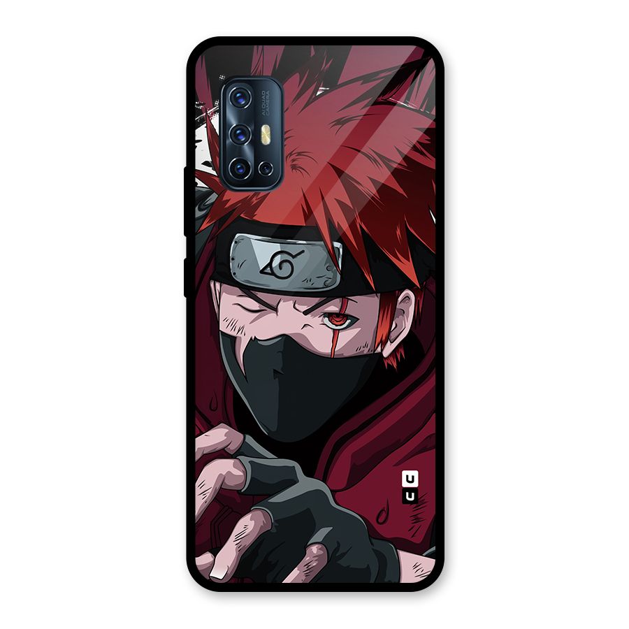 Naruto Ready Action Glass Back Case for Vivo V17