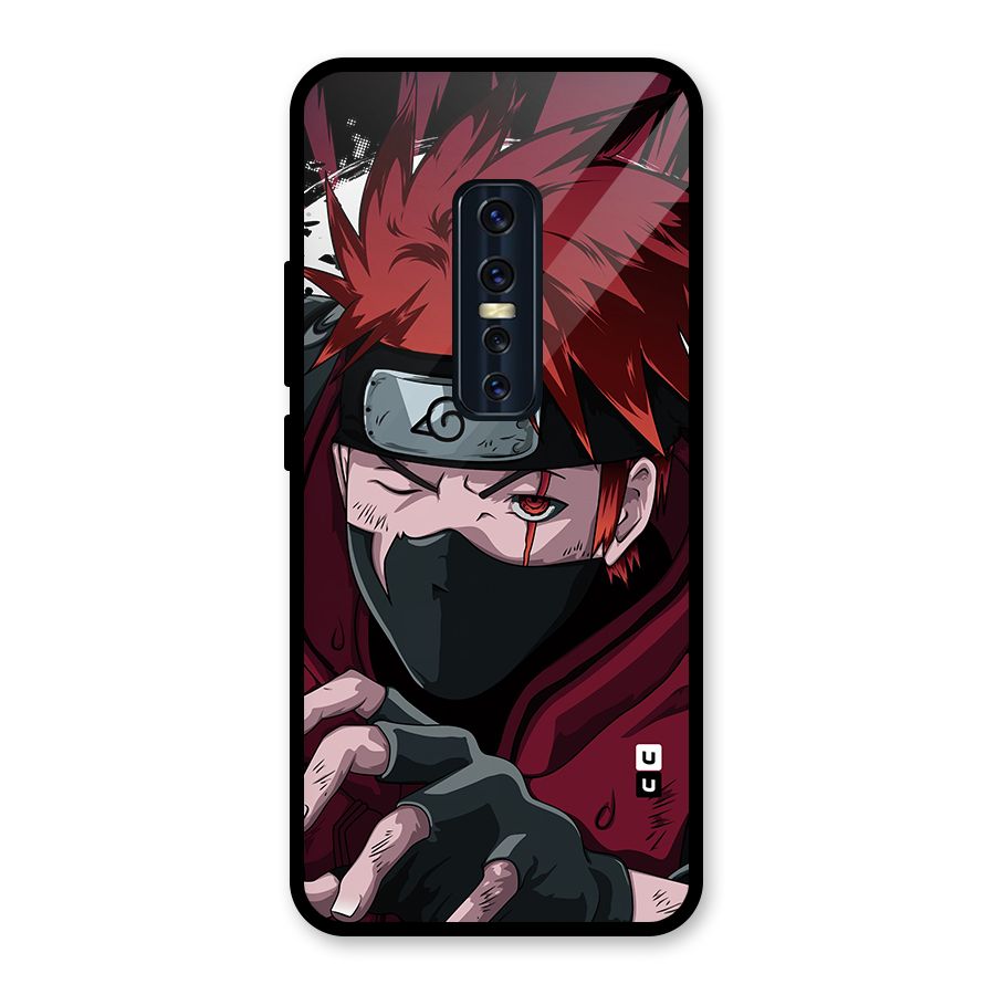 Naruto Ready Action Glass Back Case for Vivo V17 Pro