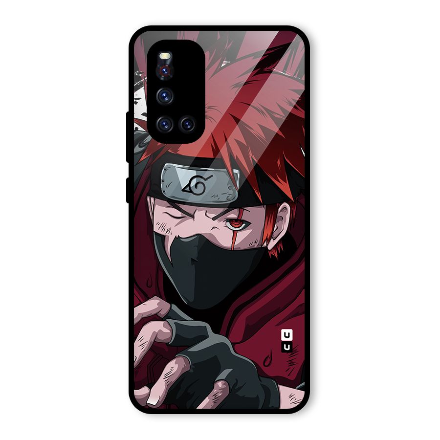Naruto Ready Action Glass Back Case for Vivo V19