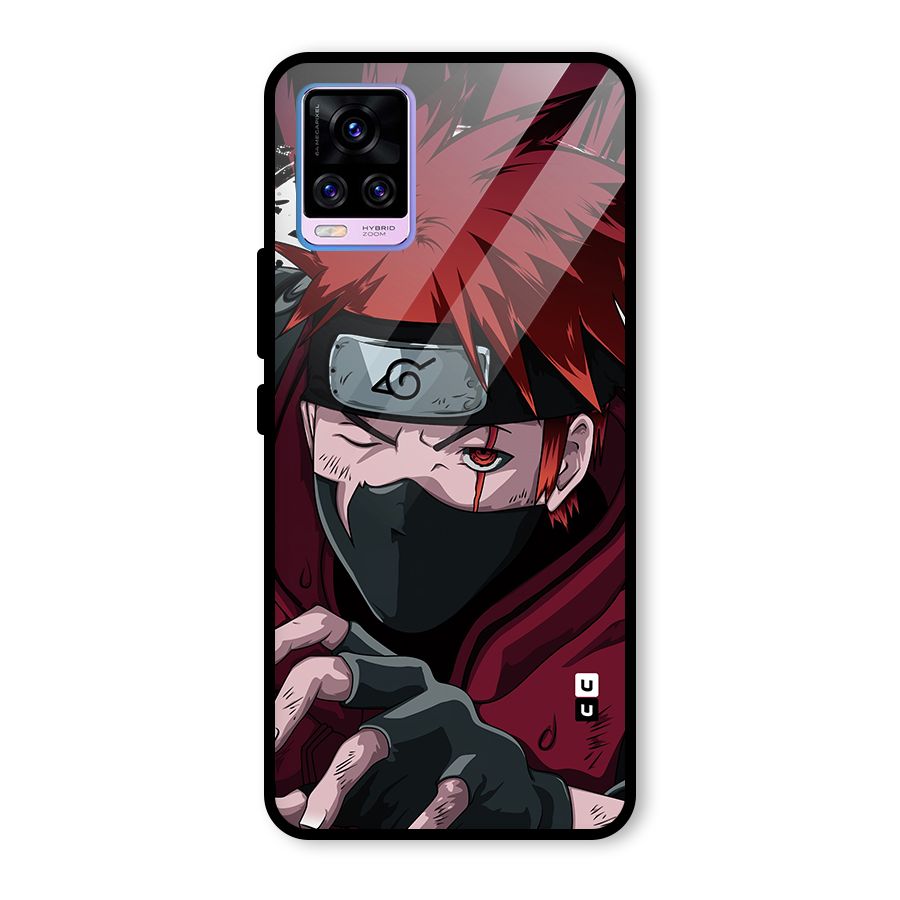 Naruto Ready Action Glass Back Case for Vivo V20 Pro