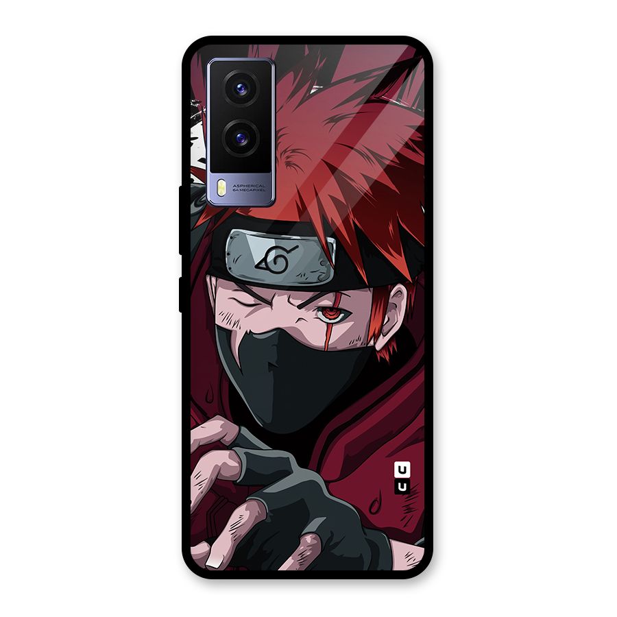 Naruto Ready Action Glass Back Case for Vivo V21e 5G