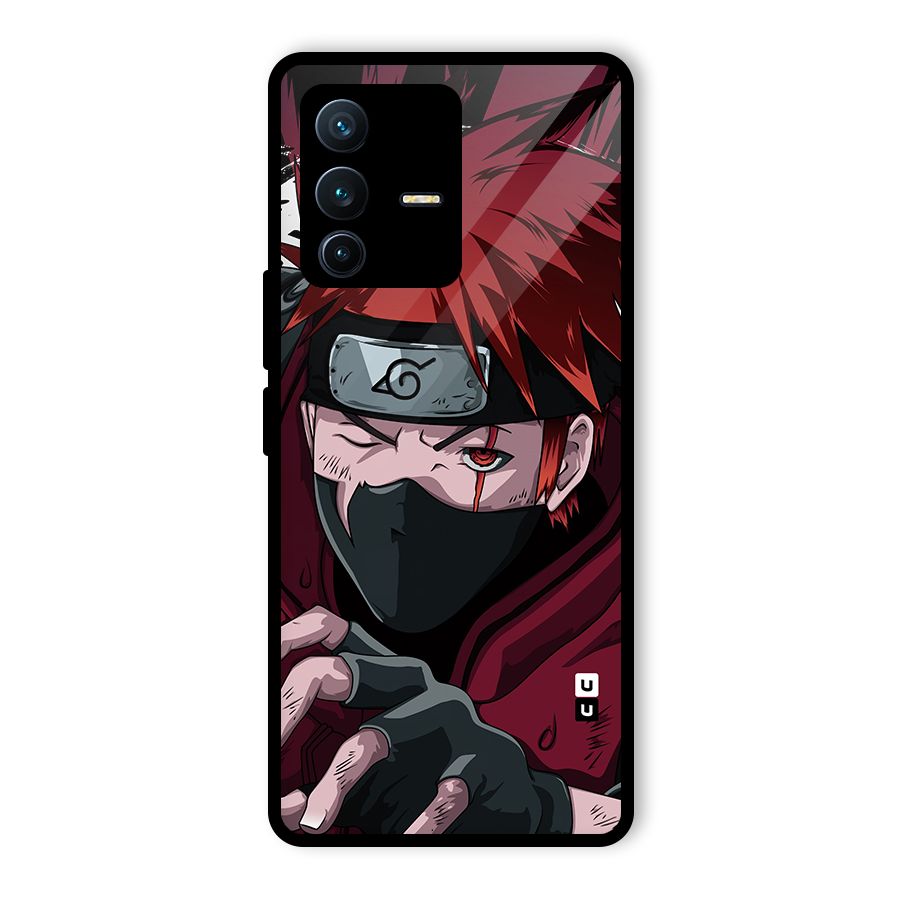 Naruto Ready Action Glass Back Case for Vivo V23 Pro